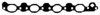GLASER X01519-01 Gasket, intake manifold